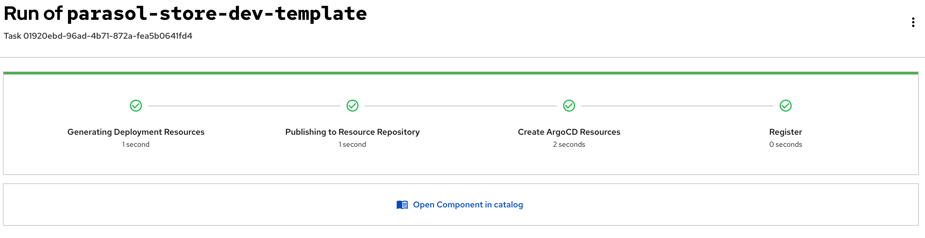 parasol branch component