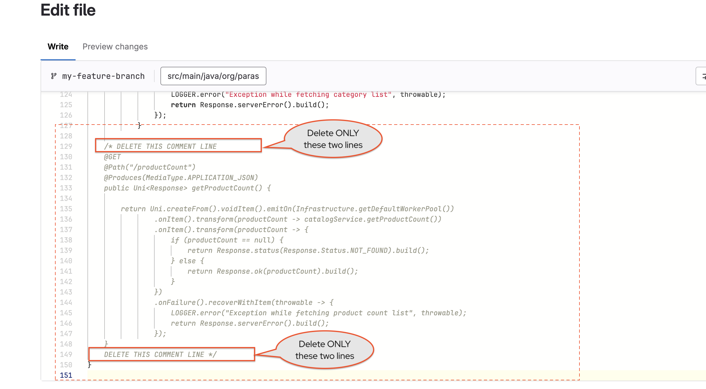 parasol commented prodcount