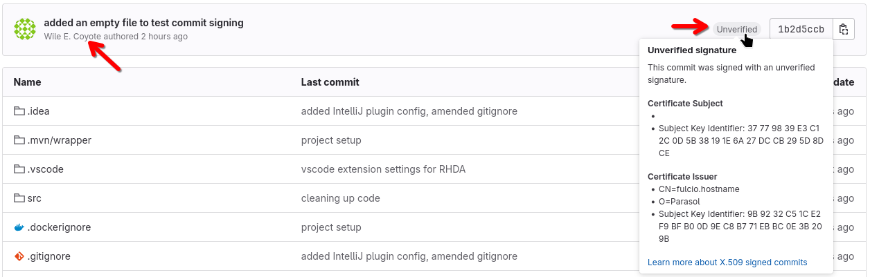 gitlab signed commit
