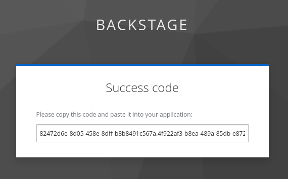 gitsign auth success