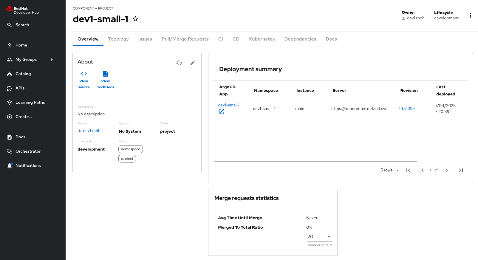 component namespace 1